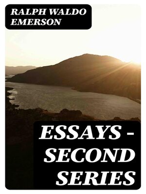 cover image of Essays — Second Series